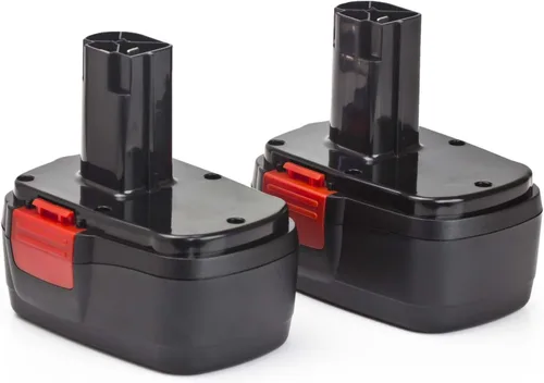 ExpertPower Paquete de 2 baterías NiMh de 14.4 V 2000 mAh para Craftsman 11044, 130279002, 130251008, 1325101, 1322522