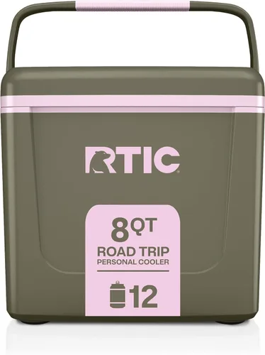 Miniatura 15 de RTIC Hielera Personal para Viaje por Carretera de 8 QT, Pequeña, Compacta, Aislada, Caja de Hielo Portátil para Comida, Bebida, Bebidas, Playa, Gris
