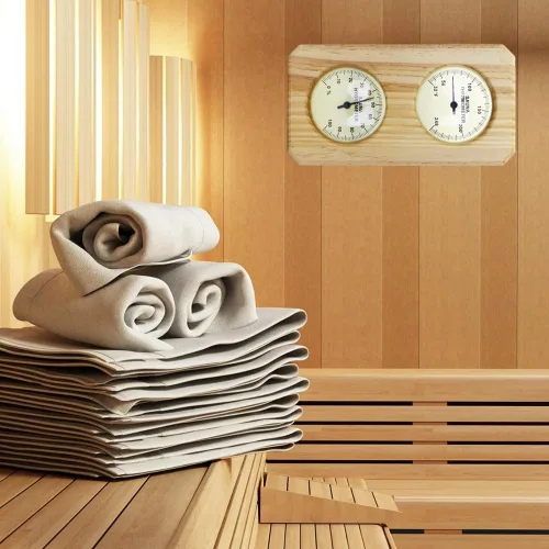 Miniatura 2 de Sauna Thermometer Fahrenheit Hygrometer Gauge 2In1 Indoor Home Sauna Thermostat,Sauna for Traditional Sauna