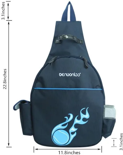 Miniatura 2 de Klau mochila para raquetas de tenis Azul oscuro