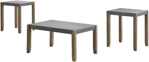 Alaterre Furniture Newport - Juego de sala de estar, color gris hormigón