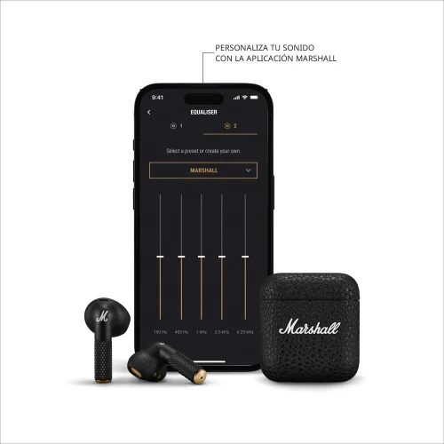 Miniatura 10 de Auriculares Marshall Minor IV realmente inalámbricos - Negro