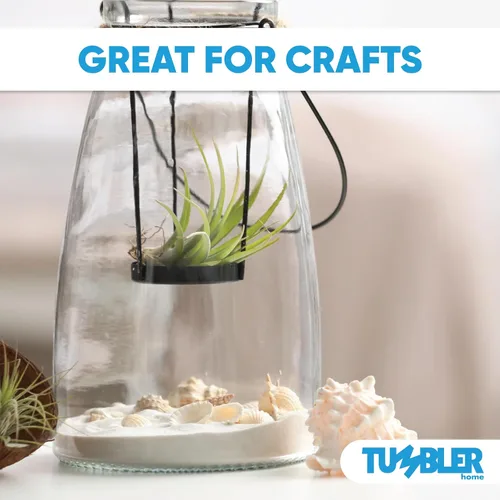 Miniatura 3 de Tumbler Home Arena de playa real de Florida, 2 libras de arena decorativa fina para manualidades, jarrones, decoración, bodas, terrarios, acuarios