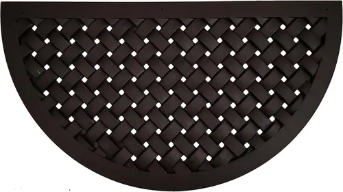 Miniatura 7 de Calloway Mills 900072448 Hampton Weave - Felpudo de goma, 24 x 48 pulgadas