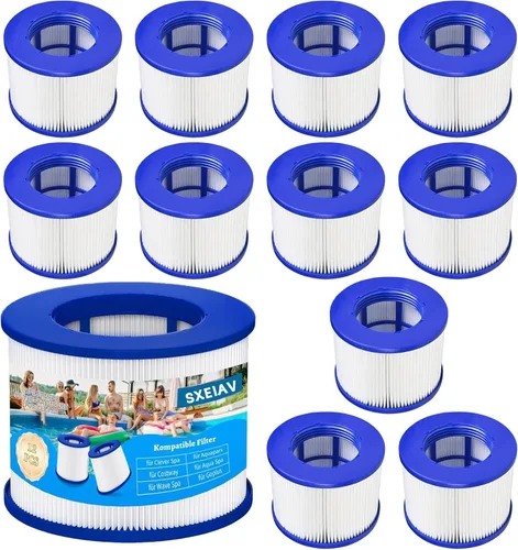 Miniatura 9 de Cartuchos de filtro roscados de repuesto para bañera de hidromasaje, filtros de spa de bañera de hidromasaje atornillados para todos los tinas
