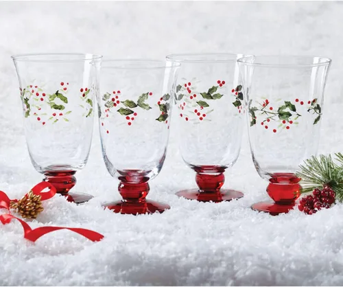 Miniatura 6 de Pflatzgraff Winterberry - Juego de 4 copas de vino, transparentes, 13 onzas líquidas