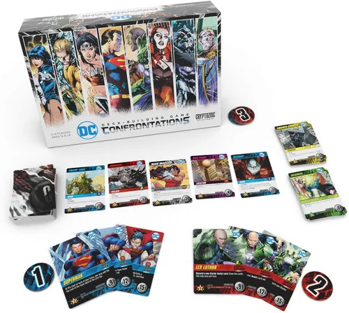 Miniatura 2 de DC Deck-Building Game: Confrontations - Emocionante formato 2v2 - Ocho personajes icónicos de DC para jugar - Independiente, compatible con la serie