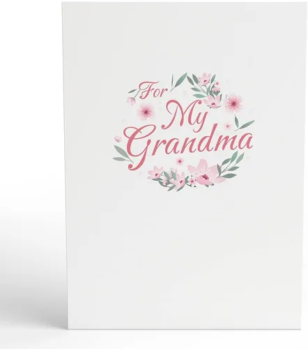 Miniatura 4 de Lovepop Tarjeta del día de la madre para abuela, tarjeta emergente de flor de cerezo, 5 x 7, tarjeta pensativa para abuela, flores emergentes