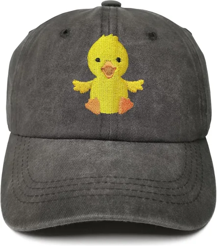 Miniatura 19 de Gorras de béisbol bordadas con animales para niño y niña