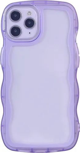 Miniatura 37 de Funda transparente compatible con iPhone 11 Pro, bonita funda delgada de silicona suave, antiarañazos, a prueba de golpes, para mujeres y niñas, Azul