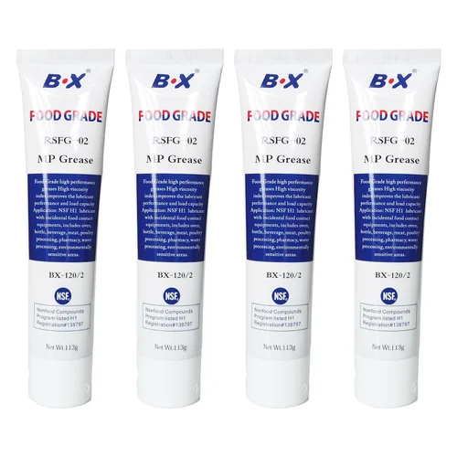 Miniatura 9 de Lubricante seguro de la máquina de la grasa de la categoría alimenticia para el equipo del postre congelado, lubricantes de la junta tórica 2X4oz