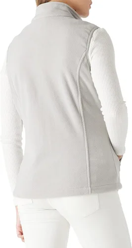 Miniatura 2 de Outdoor Ventures Chaleco de forro polar con cremallera para mujer, con bolsillos, cálido chaleco sin mangas para otoño e invierno