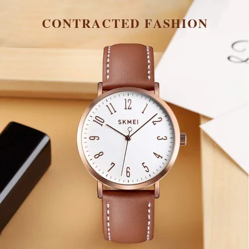Miniatura 3 de SKMEI Reloj impermeable para mujer reloj de pulsera para mujer vestido casual de cuarzo analógico para mujer