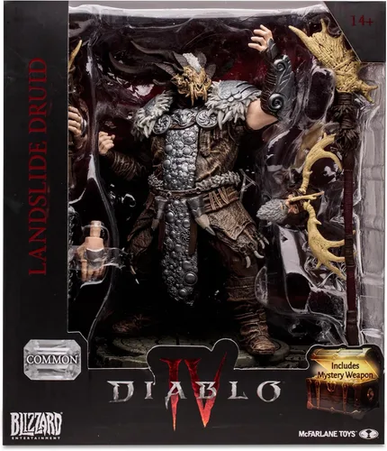 Miniatura 11 de McFarlane Toys - Diablo IV Landslide Druida (Común) Figura Posada Escala 1:12