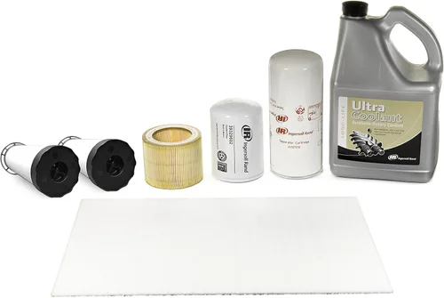 Miniatura 8 de Ingersoll-Rand 47735401001 Kit de mantenimiento OEM para compresor UP6 10-15HP (indicador de reemplazo intermitente rojo TAS) con lubricante Ultra 4K