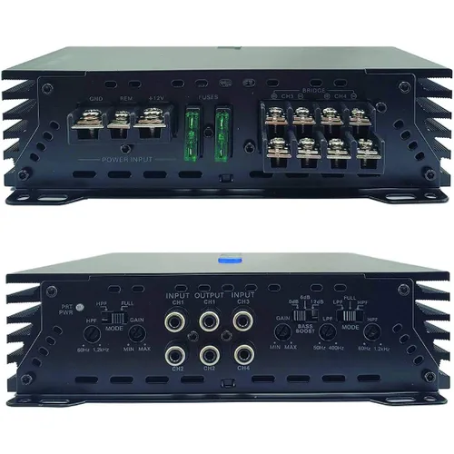 Miniatura 2 de BLAUPUNKT AMP1404 1500W CAR Audio Amplificador de 4 canales (AMP1404)