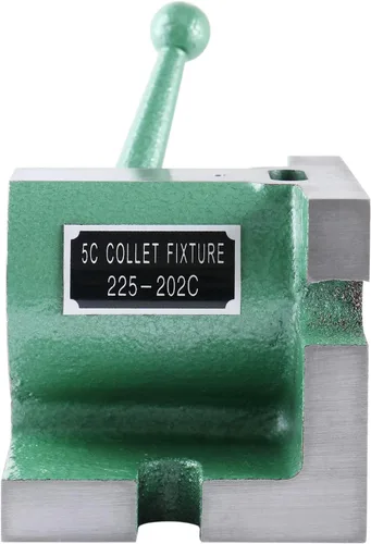 Miniatura 8 de Accusize Industrial Tools 5c Soporte de pinza horizontal/vertical, 0225-0202 5C Collet, Height: 3-3/4", Base: 5" x 3-5/8