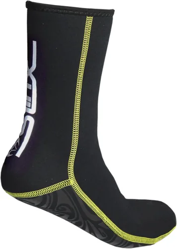 Skyone Calcetines de neopreno con aleta de agua para buceo, 0.118 pulgadas para mujeres y hombres, calcetines térmicos de playa antideslizantes y