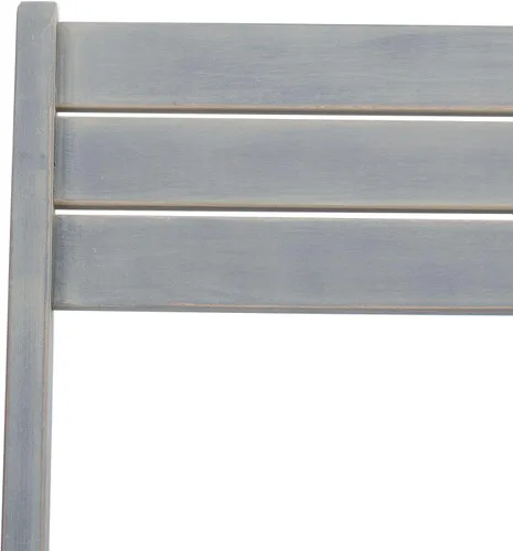 Miniatura 4 de Safavieh Outdoor Collection Gallo Ash Grey Acacia Wood Juego de 3 piezas Balcón Bistro PAT6751C Gris cenizo