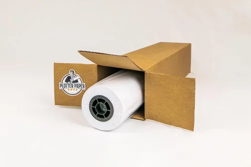 Papel Bond recubierto pesado de 36 libras, 36 pulgadas x 100 pies, núcleo de 2 pulgadas, 1 rollo por caja