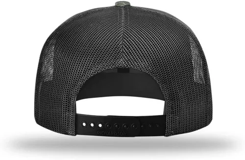 Miniatura 5 de Richardson 511 Wool Blend Flatbill Trucker Caps Sombreros de camionero en blanco OSFM