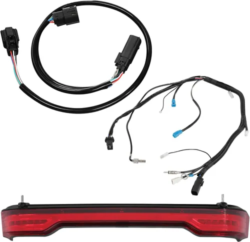 Miniatura 25 de TCMT Clear Len King Trunk LED Tail Light Assembly Wiring Harness Fits For Harley Touring Road King Road Street Electra Glide Tri Glide Ultra Limited