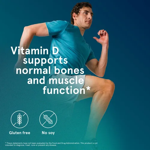 Miniatura 5 de Puori Cápsulas blandas de vitamina D3, 2500 UI (62.5 mcg) – Suplementos de vitamina D3 de rápida absorción para apoyo del sistema inmunológico