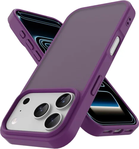 Miniatura 129 de PinLiSheng Funda mate para iPhone 11, funda protectora dura y delgada con protección a prueba de golpes, funda trasera translúcida y mate para Gris