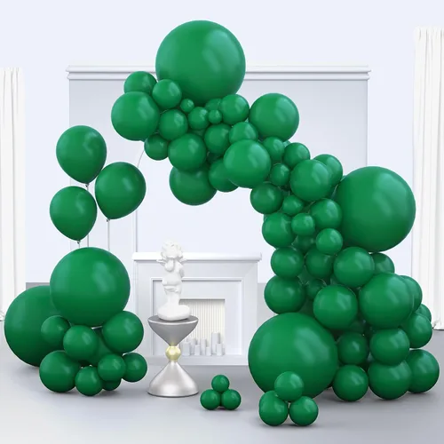 Miniatura 27 de Globos color beige, 150 unidades de diferentes tamaños, paquete de globos de 18 pulgadas, 12 pulgadas, 10 pulgadas, 5 pulgadas, color marfil crema