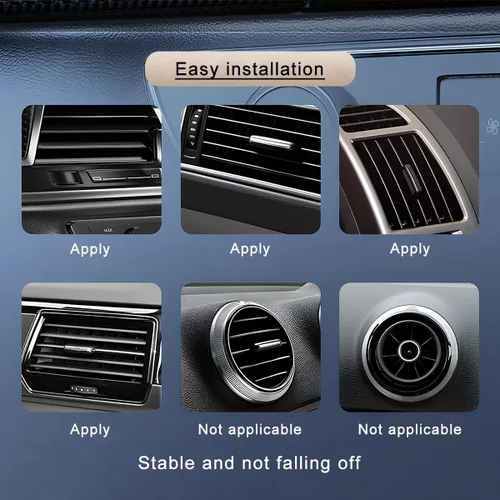 Miniatura 5 de Mandark Soporte para Teléfono de Coche, Soporte para Teléfono Celular de Ventilación de Aire del Vehículo Manos Libres, Soporte Estable