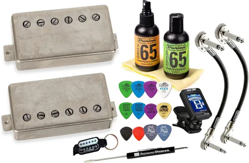 Miniatura 4 de Seymour Duncan Slash 2.0 - Juego de pastillas Humbucker para guitarra eléctrica con Tonebird Care, púas, afinador, paquete de herramientas Hotter