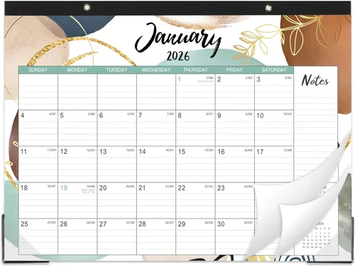 Miniatura 8 de Calendario 2026 - Calendario de Escritorio 2026, ENE.2026 - DIC.2026, Calendario de Escritorio Grande de 12 Meses 14.6" x 11.5", Calendario 2026