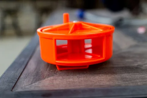 Miniatura 8 de Sandbaggy Carrete de alambre de plástico para barra de refuerzo, soporta hasta 400 pies de alambre de calibre 12-20, perilla de rebobinado