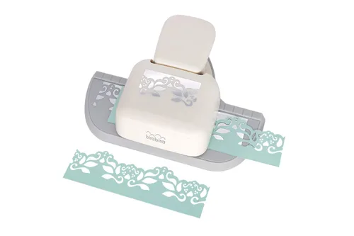 Bira Deep Edger Border Craft Punch, San Valentín, para álbumes de recortes, tarjetas artísticas (Heart-2)