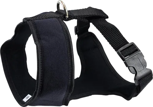 Miniatura 2 de Dogs My Love Arnés de chaleco suave para perros y cachorros, 6 tamaños azul (XS (cuello máx.: 9 pulgadas; contorno del pecho: 10 a 15 pulgadas)