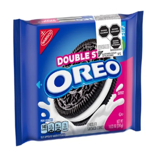 Miniatura 36 de Galletas OREO Minis tipo sándwich doradas, 12 bolsas de 3 oz