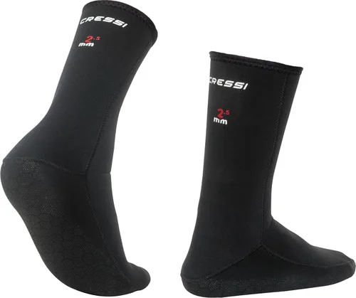 Miniatura 2 de Cressi Calcetines antideslizantes de neopreno de alta elasticidad de 0.098 in para buceo, esnórquel y buceo - Orata: diseñado en Italia