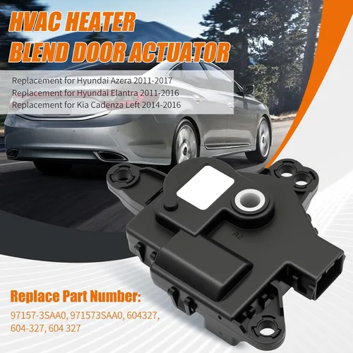 Miniatura 6 de 97157-3SAA0 604-327 Actuador de puerta de mezcla de calentador HVAC, repuesto para Hyundai Azera Elantra Sonata 2011-2017, repuesto para Kia Cadenza