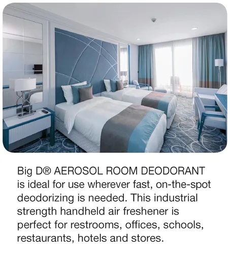 Miniatura 3 de Big D 426 Desodorante en aerosol para habitación, fragancia Mountain Air, 15 onzas (paquete de 12) – Ambientador de mano de fuerza industrial ideal