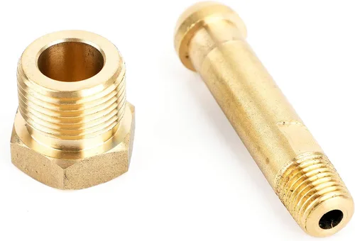Miniatura 2 de Tuerca CGA-580 y pezón de 3 pulgadas, accesorios de entrada de botella reguladora, nitrógeno de argón helio