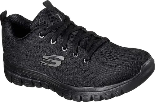 Miniatura 7 de Skechers Tenis Graceful-Get Connected para mujer, Negro Blanco, 15