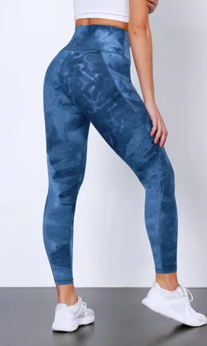 Miniatura 3 de ODODOS - Leggings de yoga de cintura alta con bolsillos para mujer, pantalones de yoga deportivos con control de abdomen, no se transparentan