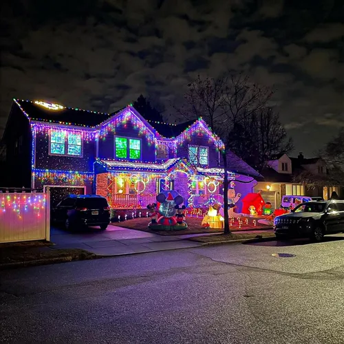 Miniatura 8 de Luces de carámbano, luces de Navidad de 33 pies con 400 LED, 75 caídas, 8 modos, enchufable e impermeable, para festividades, boda, fiesta, hogar