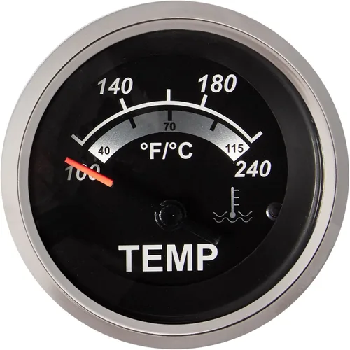 Miniatura 14 de Sierra International 67283P Sterling 0 a 35 Mph Dial Range Kit de velocímetro resistente a arañazos y niebla, 3 pulgadas, negro