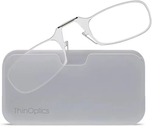 Miniatura 2 de ThinOptics unisex-adult Universal Pod Case + Rectangular Reading Glasses