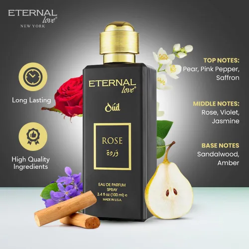 Miniatura 4 de Eternal Love Rose Oud Bundle - Eau de Parfum unisex de larga duración