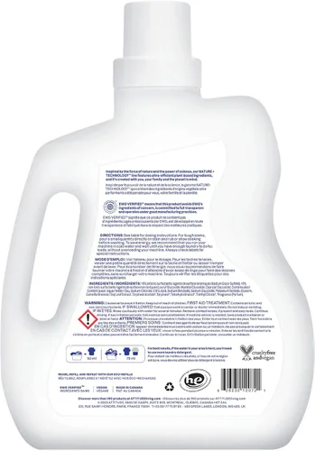 Miniatura 7 de ATTITUDE Detergente Líquido para Ropa, Verificado por EWG, Compatible con Lavadoras de Alta Eficiencia (HE), Basado en Plantas y Vegano, Jabón