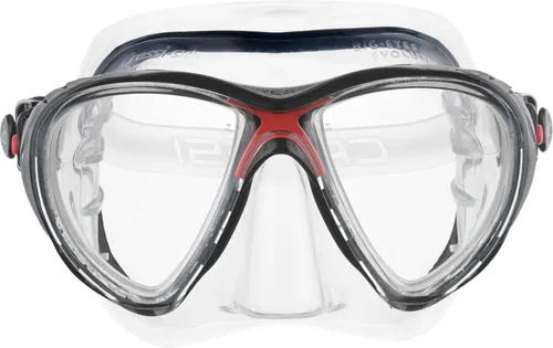 Miniatura 12 de Cressi Máscaras de buceo con lentes de lágrima inclinadas para una mayor visibilidad hacia abajo, evolución del aire y los ojos: fabricadas