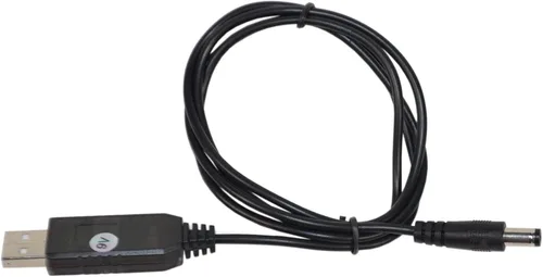 Miniatura 4 de HQRP Cable convertidor de módulo elevador de 5 V USB a CC de 9 V compatible con reproductor de DVD portátil, altavoz Bluetooth inalámbrico portátil