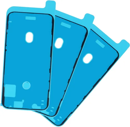Miniatura 9 de Tiras adhesivas de repuesto para iPhone 11 (6.1 pulgadas), marco de carcasa frontal, impermeables, precortadas (para iPhone 11, negro)